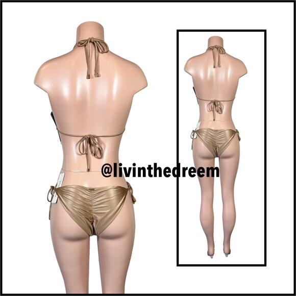 BEACH BUNNY Ariel Triangle Top & Tie Side Bottom  $298 - Picture 10 of 16